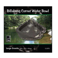URS Billabong Corner Reptile Water Bowl Granite Large