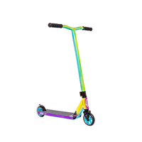Crisp Surge Freestyle Trick Scooter - Chrome Blue/Green/Purple (12205SUCBGP)