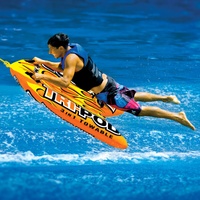 Wow Watersports Tripod 1 Person Inflatable Towable Water Ski Tube 13-1020