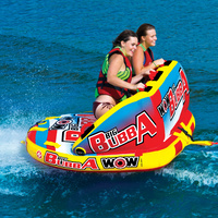 Wow Watersports Big Bubba 2 Person Inflatable Towable Water Ski Tube 13-1081
