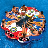 Wow Watersports Tube A Rama 10 Person Inflatable Water Tube 13-2060
