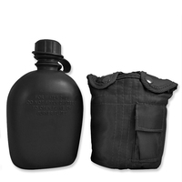 Mustang GI Canteen w/ Black Cover 946ml (13618)
