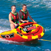 Wow Watersports 2P Person Wild Wing Towable Water Ski Tube 18-1120