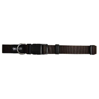 Prestige Pet 1 Inch Adjustable Nylon Dog Collar Brown 41-71cm