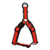 Scream Reflective Step In Dog Harness Loud Orange Medium 2.5 x 50-72cm