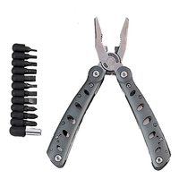 Mustang Aluminium Multi Tool w/ 11 Implements & Bits (20752)
