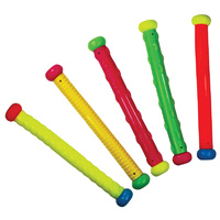 LAND AND SEA PALM BEACH - SET OF 5 POOL DIVE STICKS SOFT  - POOL PARTY FUN