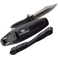 LAND & SEA COMMANDO DIVE KNIFE + SHEATH - DIVE KNIFE SEA
