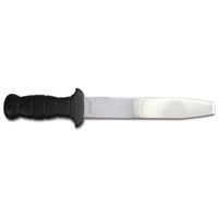 LAND & SEA ABALONE SQUARE EDGE TOOL + SHEATH - DIVE KNIFE SEA