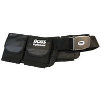 BOSS EQUIPMENT WEIGHT BELT PADDED SOFT - MULTIPLE SIZES - BEACH UTILITY