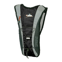 VANGO SPRINT 3L BACKPACK - BLACK - WITH 2L HYDRATION BLADDER (VRS-SPR3-EBLK)