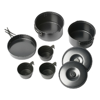 VANGO NON STICK COOK KIT SS - MULTIPLE SIZES - COOKING PANS POTS CUPS CAMPING