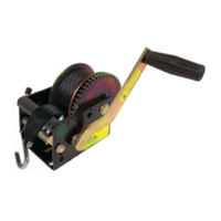 JARRETT STANDARD WINCH 3:1 - 6M WEBBING STRAP & S HOOK (WB-F10202) CAMPING BOAT
