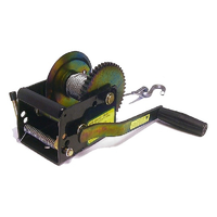 JARRETT STANDARD WINCH 3:1 - 6M X 4MM CABLE & S HOOK (WB-F10212) CAMPING BOAT