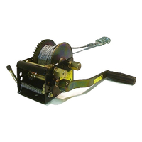 JARRETT HEAVY DUTY WINCH 10/5/1:1 - 7.5M X 6MM CABLE & SNAP HOOK (WB-F10953)