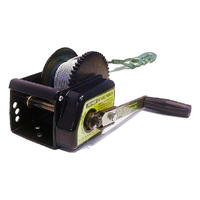 JARRETT BRAKE WINCH 5:1 - 7.5M X 5MM CABLE & SNAP HOOK (WB-F18230) BOATING