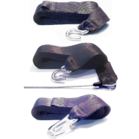 JARRETT WEBBING ASSEMBLY - MULTIPLE SIZES - S & SNAP HOOKS - BOATING FISHING