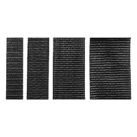 ANSCO LIGHT DUTY POLYESTER WEBBING - BLACK - MULTIPLE SIZES - SOLD IN 50M ROLLS