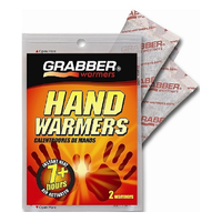 GRABBER MINI HAND WARMERS - 7+ HOURS OF WARMTH - 2 PER PACK - (GPW-HWES)