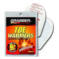 GRABBER TOE WARMERS - 6+ HOURS OF WARMTH - 2 PER PACK - (GPW-TWES)