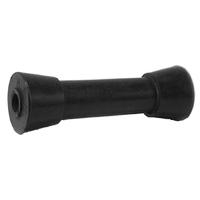ANSCO KEEL / SYDNEY BOAT ROLLER 8" - RUBBER - BLACK - (BR-ST20-200)