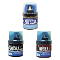 ATSKO SNO SEAL DAUBER 100ML - NEUTRAL / BLACK / BROWN - SHOE POLISH