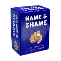 RoR Games Name & Shame Interactive Card Game 3-10 Players Ages 18+