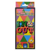 Studio Aven In & Out Tabletop Card Game 3-14 Players Ages 7+