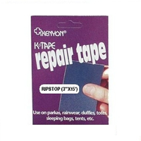 KENYON RIP-STOP REPAIR TAPE - 75MM X 4.57M - MULTIPLE COLOURS