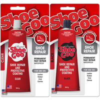 Shoe Goo Repair & Protective Coating Adhesive Glue 105.6g Black or Clear