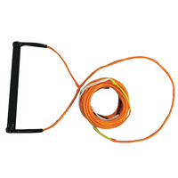 KONEX WAKEBOARD PRO ROPE WITH EVA HANDLE - OVAL - ORANGE (KP1) SKIING WAKEBOARD