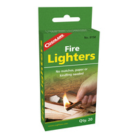 COGHLANS FIRESTARTERS - NO MATCHES, PAPER OR KINDLING NEEDED (COG 0150) OUTDOORS