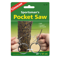 COGHLANS SPORTSMANS POCKET SAW - SAFE COMPACT ALL PURPOSE USE (COG 704)