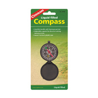 COGHLANS LIQUID FILLED POCKET COMPASS - IMPACT RESISTANT CASE (COG 8160)
