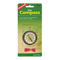 COGHLANS MAP COMPASS - LIQUID FILLED HOUSING - GREAT FOR THE OUTDOORS (COG 8162)
