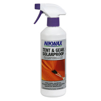 NIKWAX TENT & GEAR SOLARPROOF WATER & UV PROOFING FOR SYNTHETIC WEATHERPROOF TEXTILES