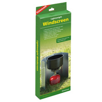 COGHLANS LIGHTWEIGHT WINDSCREEN - EFFECTIVELY BLOCKS WIND (COG 8566)