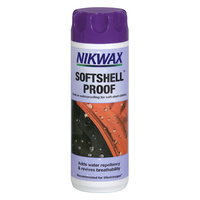 NIKWAX SOFTSHELL PROOF 300ml WASH-IN WATERPROOFING FOR CLOTHING (NIK SOFT)