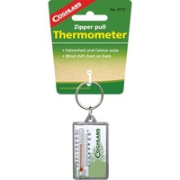 COGHLANS ZIPPER PULL THERMOMETER - FAHRENHEIT AND CELSIUS SCALES (COG 9712)