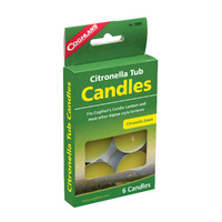 COGHLANDS CITRONELLA TUB CANDLES - FITS CANDLE LANTERN COG 8506 (COG 9806)