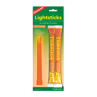 COGHLANS LIGHTSTICKS - ORANGE - PACK OF 2 - WATERPROOF (COG 9836)