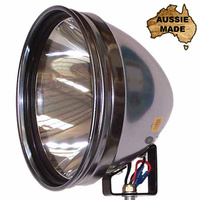POWA BEAM PL245 245MM SPOTLIGHT WITH BRACKET - 12V 100W GLOBE (PLPRO-9)