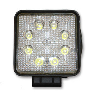 INNERCORE LED WORK LIGHT - SQUARE - CLEAR LENS - 24W - SUPER BRIGHT (PW24R)