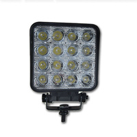 INNERCORE LED WORK LIGHT - SQUARE - CLEAR LENS - 48W - SUPER BRIGHT (PW48S)