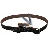 MUSTANG BUSHMAN'S BELT AND KNIFE - ONE SIZE FITS ALL (10352BB)