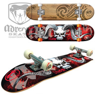 ADRENALIN VENOM HIGH SPEC SKATEBOARD 31" x 8"  - CHOICE OF 2 DESIGNS
