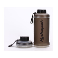 HYDRAPAK STASH 750ML - BLUE / ORANGE / LIME / SMOKE - COLLAPSIBLE [Colour: Smoke (HYD G100S)]