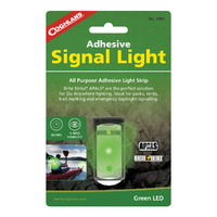 COGHLANS ADHESIVE SIGNAL LIGHT - GREEN LED - 80 HOURS RUNTIME (COG 1480)