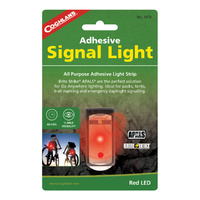 COGHLANS ADHESIVE SIGNAL LIGHT - RED LED - 80 HOURS RUNTIME (COG 1470)
