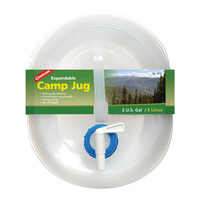 COGHLANS EXPANDABLE CAMP JUG - 2 GALLON / 8 L - POLYETHYLENE JUG (COG 9737)